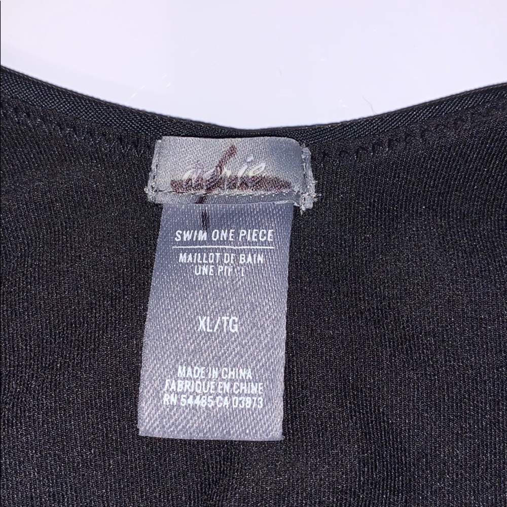 Aerie Super Scoop Black One Piece Swimsuit XL - Picture 9 of 10